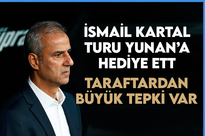 Bu maç İsmail Kartal'a yazar.. Olimpiyakos Fenerbahçe'yi penaltılarla eledi