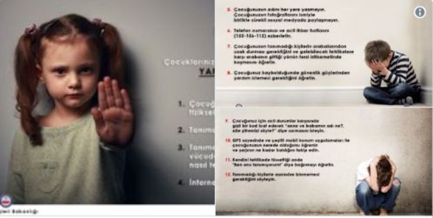 Emniyet'ten anne ve babalara uyarÄ±